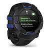 VOGTIME-MONTRES-GARMIN - Instinct® 3 – 50 mm - AMOLED  Noire avec bracelet noir/bleu électrique - 010-03020-03