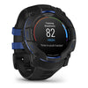 VOGTIME-MONTRES-GARMIN - Instinct® 3 – 50 mm - AMOLED  Noire avec bracelet noir/bleu électrique - 010-03020-03