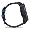 VOGTIME-MONTRES-GARMIN - Instinct® 3 – 50 mm - AMOLED  Noire avec bracelet noir/bleu électrique - 010-03020-03