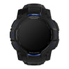 VOGTIME-MONTRES-GARMIN - Instinct® 3 – 50 mm - AMOLED  Noire avec bracelet noir/bleu électrique - 010-03020-03
