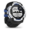 VOGTIME-MONTRES-GARMIN - Instinct® 3 – 50 mm, Solar  Blanche avec bracelet noir/bleu électrique - 010-02935-03