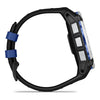 VOGTIME-MONTRES-GARMIN - Instinct® 3 – 50 mm, Solar  Blanche avec bracelet noir/bleu électrique - 010-02935-03