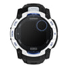 VOGTIME-MONTRES-GARMIN - Instinct® 3 – 50 mm, Solar  Blanche avec bracelet noir/bleu électrique - 010-02935-03