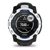 VOGTIME-MONTRES-GARMIN - Instinct® 3 – 50 mm, Solar  Blanche avec bracelet noir/bleu électrique - 010-02935-03