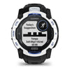 VOGTIME-MONTRES-GARMIN - Instinct® 3 – 50 mm, Solar  Blanche avec bracelet noir/bleu électrique - 010-02935-03