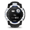 VOGTIME-MONTRES-GARMIN - Instinct® 3 – 50 mm, Solar  Blanche avec bracelet noir/bleu électrique - 010-02935-03