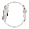 VOGTIME-MONTRES-GARMIN - vívoactive® 5 - Boitier ivoire avec lunette en aluminium Soft Gold et bracelet silicone ivoire - 010-02862-11