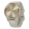VOGTIME-MONTRES-GARMIN - vívomove® Trend  Cream Gold avec bracelet silicone lin - 010-02665-02