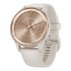 VOGTIME-MONTRES-GARMIN -vívomove® Trend  Peach Gold avec bracelet silicone ivoire - 010-02665-01