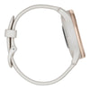 VOGTIME-MONTRES-GARMIN -vívomove® Trend  Peach Gold avec bracelet silicone ivoire - 010-02665-01