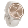 VOGTIME-MONTRES-GARMIN -vívomove® Trend  Peach Gold avec bracelet silicone ivoire - 010-02665-01