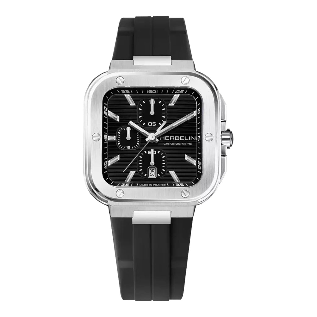 VOGTIME-MONTRES-HERBELIN-CAP CAMARAT Chronographe Quartz -40.5mm- 35646A14CA