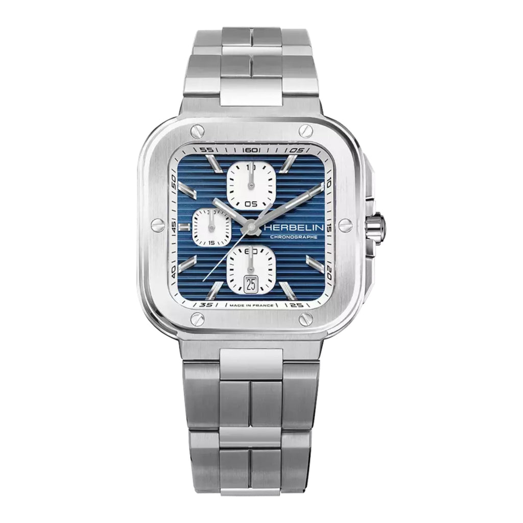 VOGTIME-MONTRES-HERBELIN-CAP CAMARAT Chronographe Quartz -40.5mm- 35646B25