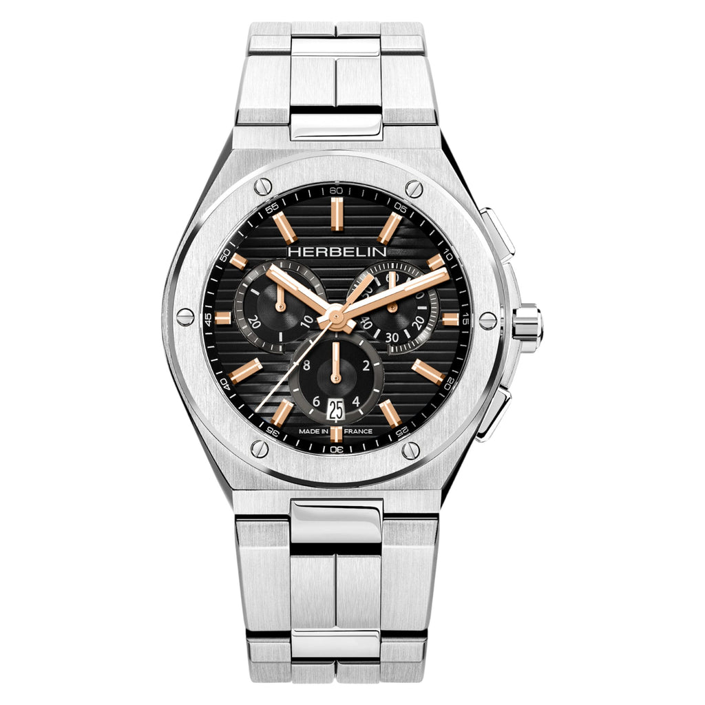 VOGTIME-MONTRES-HERBELIN-Cap Camarat - Chronographe Quartz - 42mm - 37645B14TR