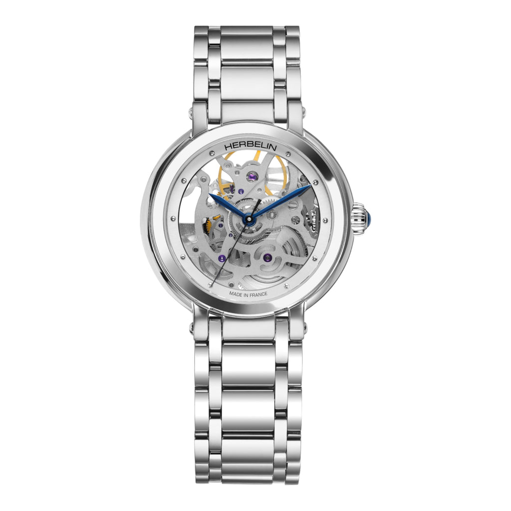 VOGTIME-MONTRES-HERBELIN-Galet Squelette - 1630BSQ12
