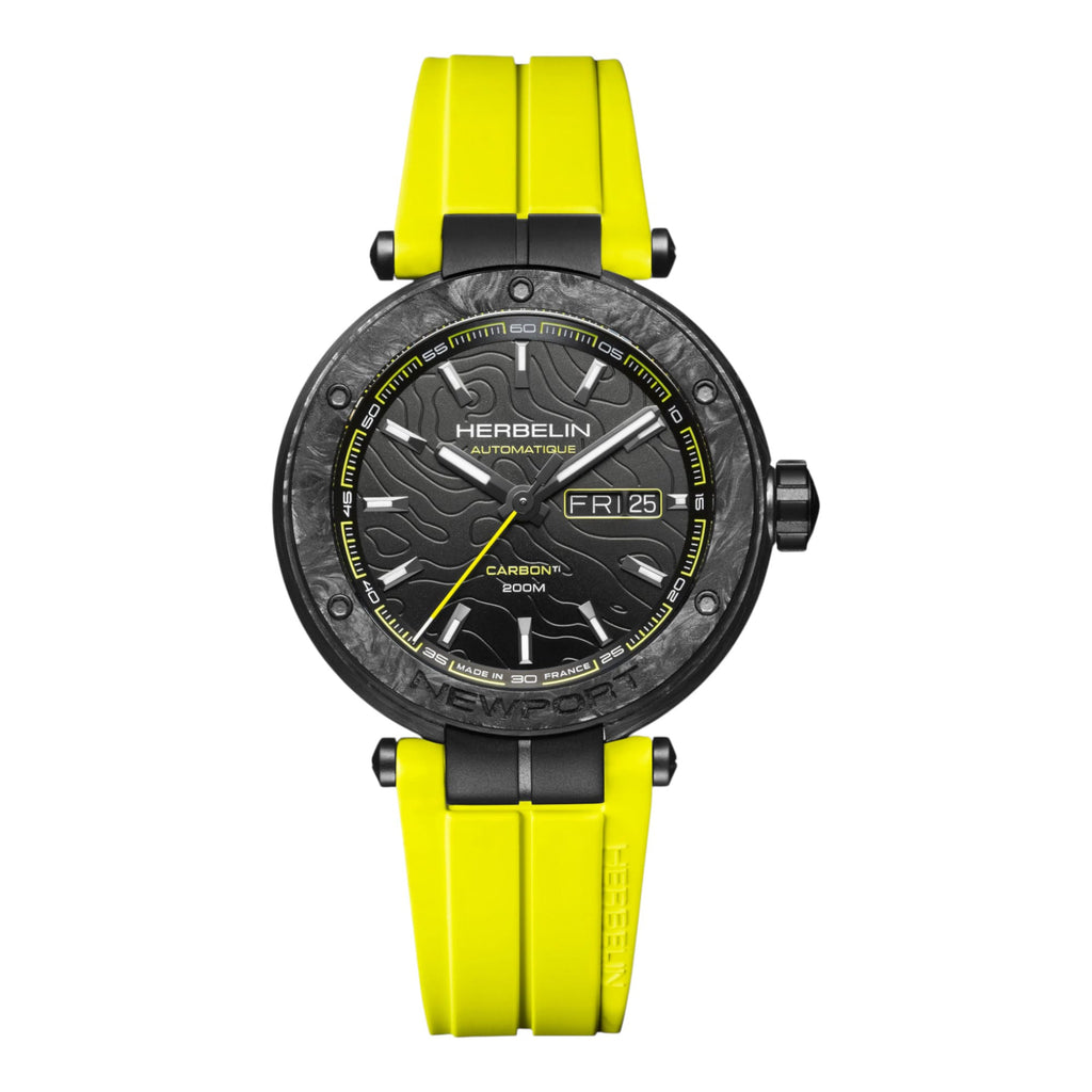 VOGTIME-MONTRES-HERBELIN-Newport Carbon Titane Automatique -43mm - 1788CTN14CY