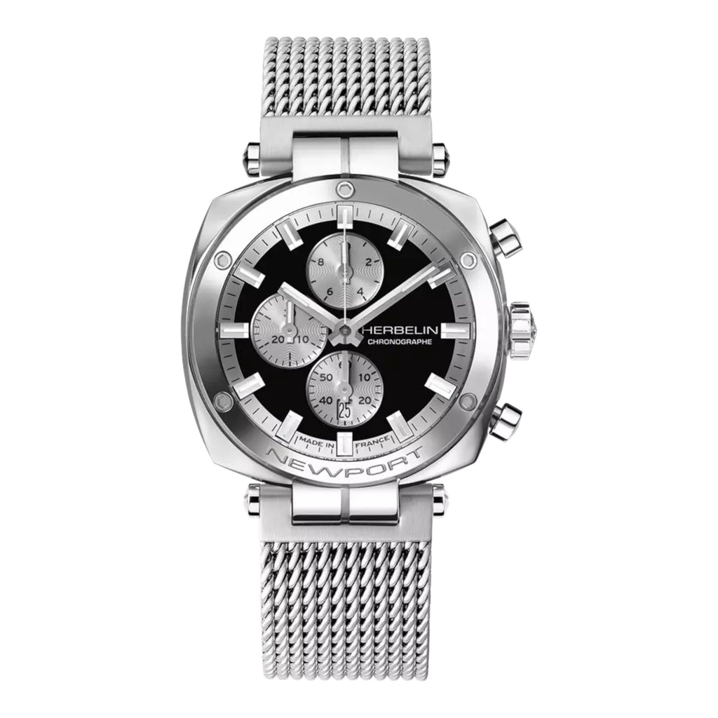 VOGTIME-MONTRES-HERBELIN-Newport Héritage Quartz - 42mm - 35664AP24B