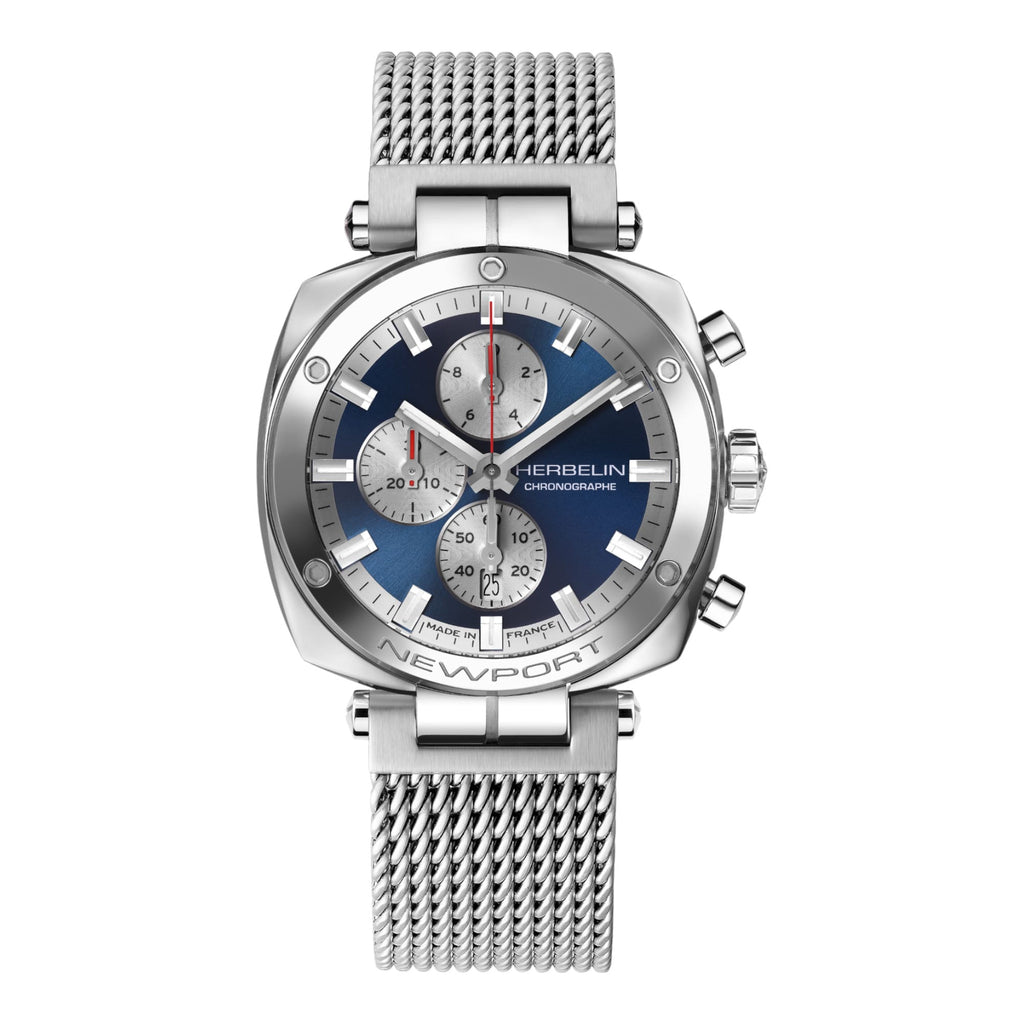 VOGTIME-MONTRES-HERBELIN-Newport Héritage Quartz - 42mm - 35664AP25B