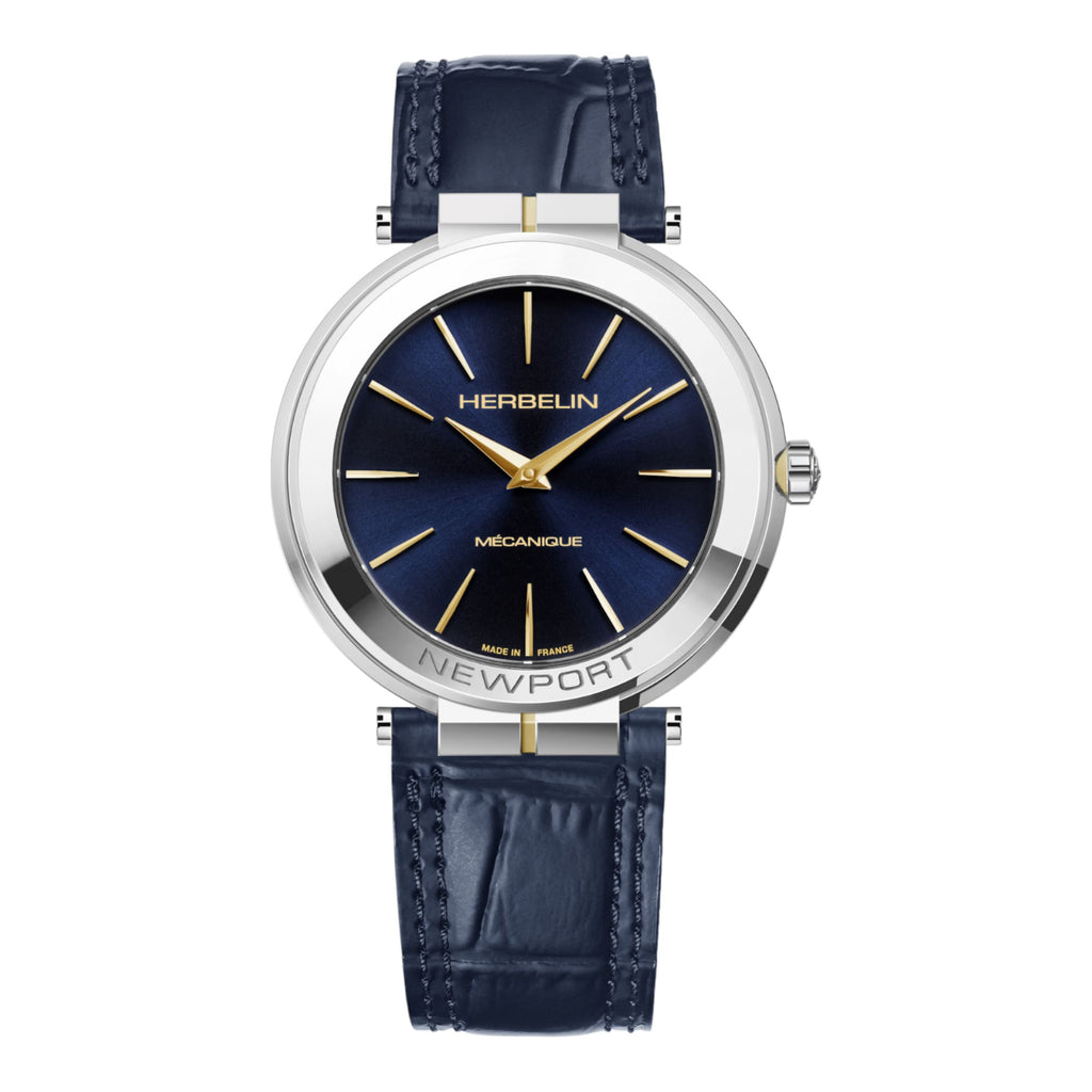 VOGTIME-MONTRES-HERBELIN-Newport  Slim Mechanical - 42mm - 1222T15BL