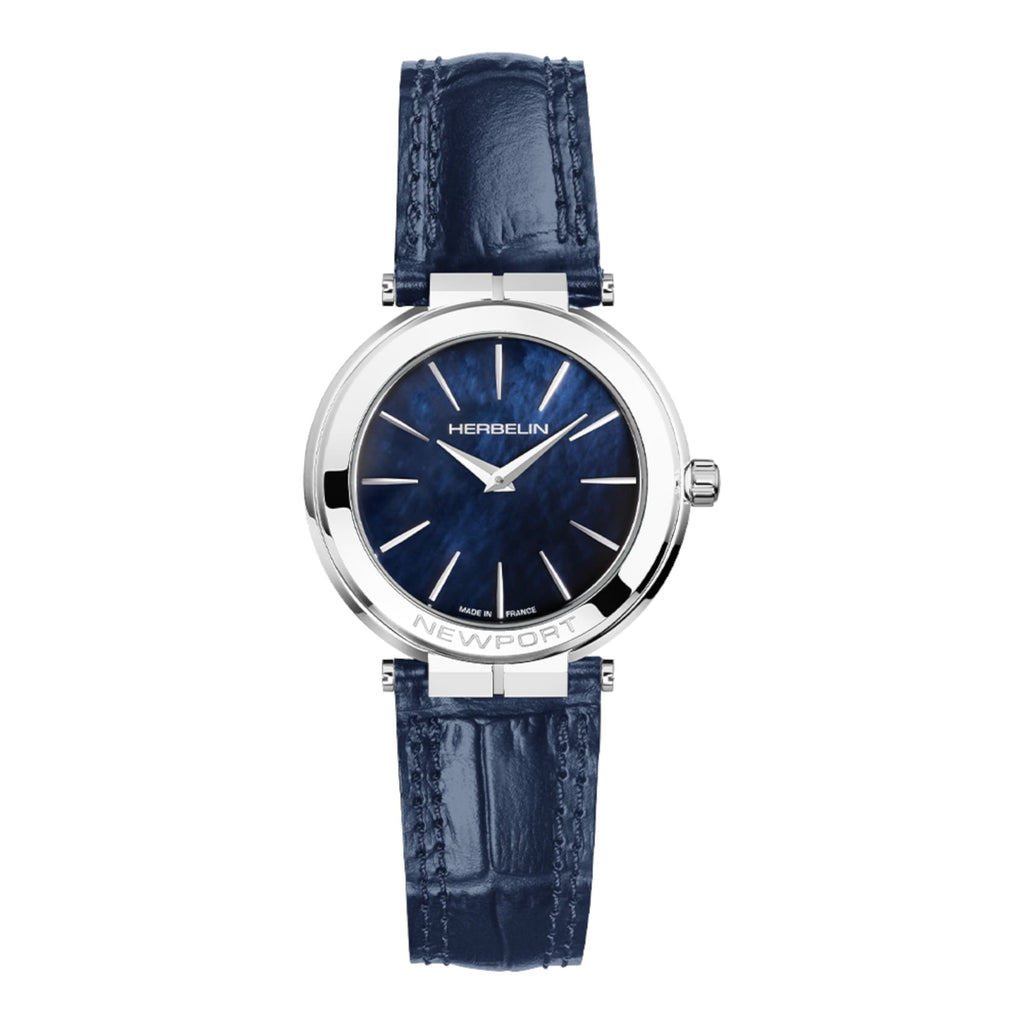 VOGTIME-MONTRES-HERBELIN-Newport Slim Quartz - 32mm - 16922-AP60BL