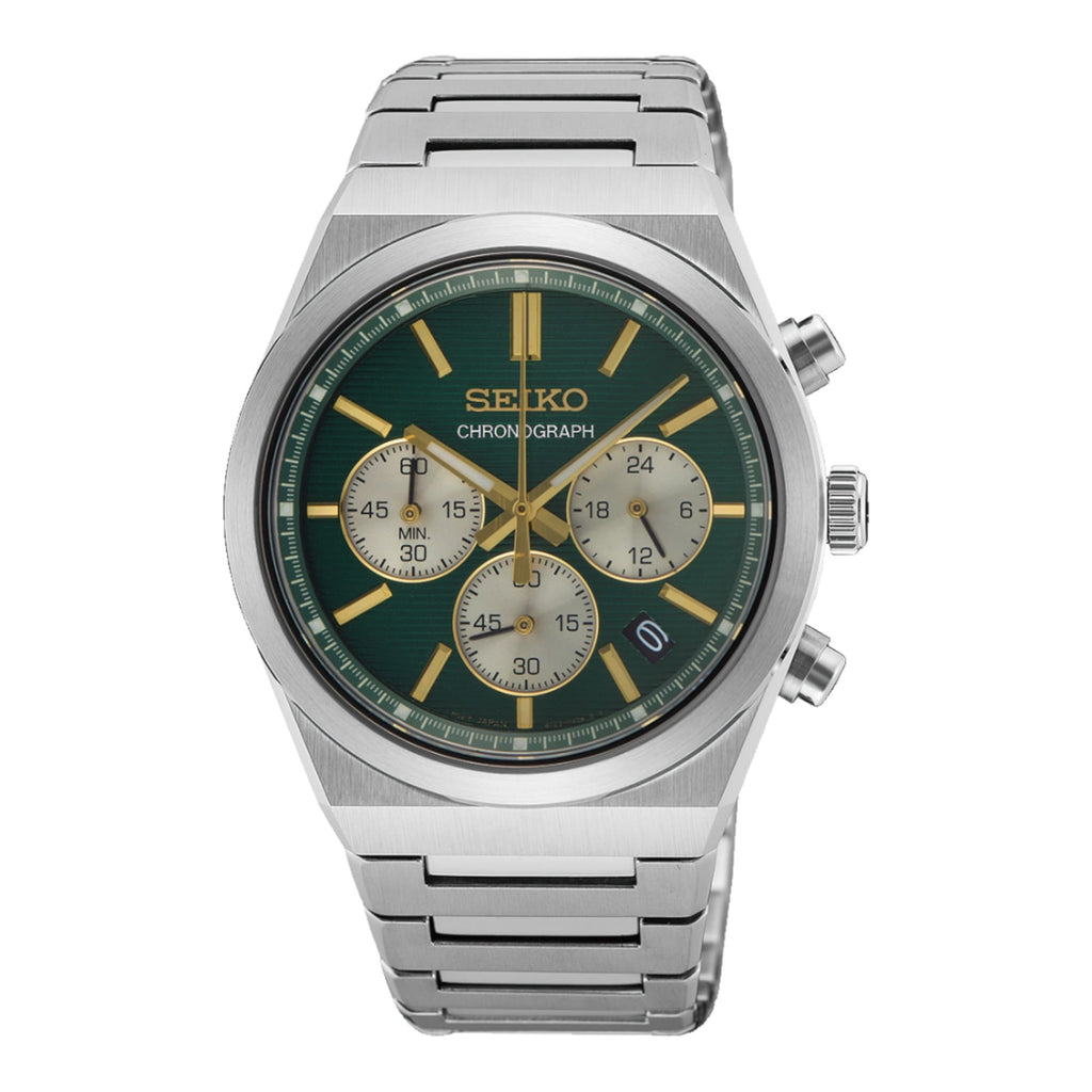 VOGTIME-MONTRES-SEIKO-CLASSIQUE - Chronographe Quartz - SSB461P1