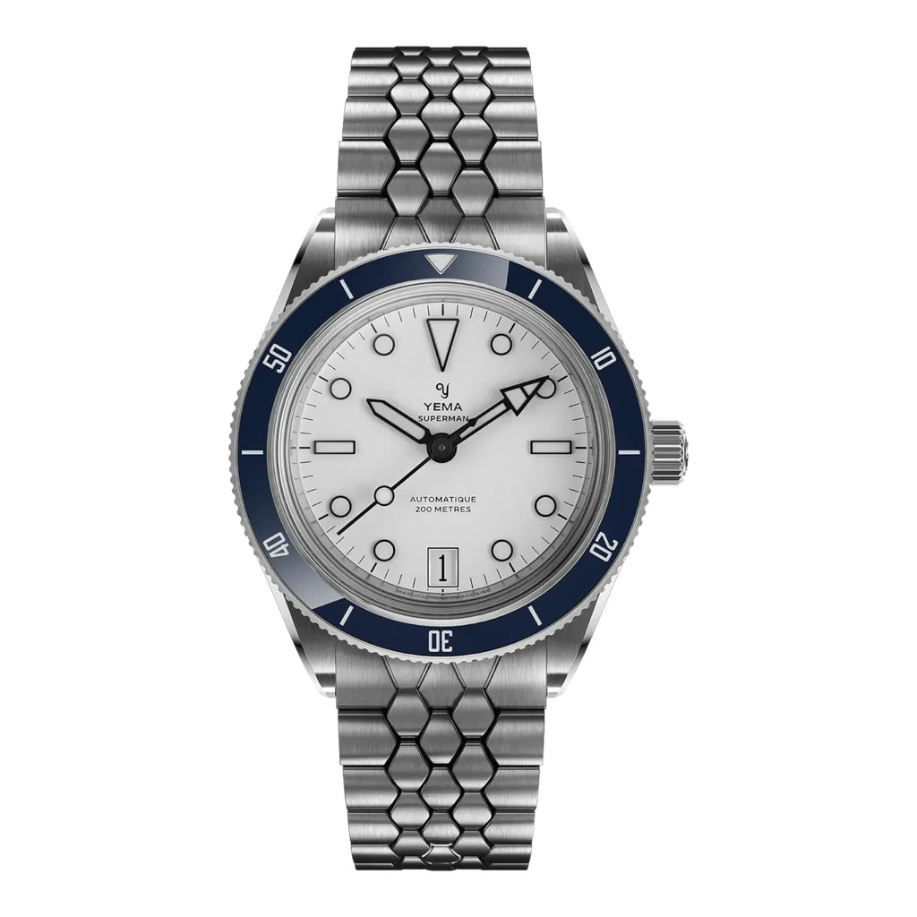 Montre YEMA Superman Dato CMM.10 blanc 12.25.11.57.SN.M2 – vue 1