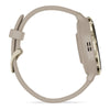 VOGTIME-MONTRES-Venu® 3S  Lunette en acier inoxydable Soft Gold avec boîtier et bracelet en silicone lin - 010-02785-02