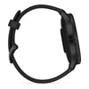 VOGTIME-MONTRES-Venu® 3  Lunette Gray en acier inoxydable avec boîtier noir et bracelet en silicone noir - 010-02784-01