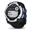 VOGTIME-MONTRES-GARMIN - Instinct® 3 – 50 mm, Solar  Blanche avec bracelet noir/bleu électrique - 010-02935-03
