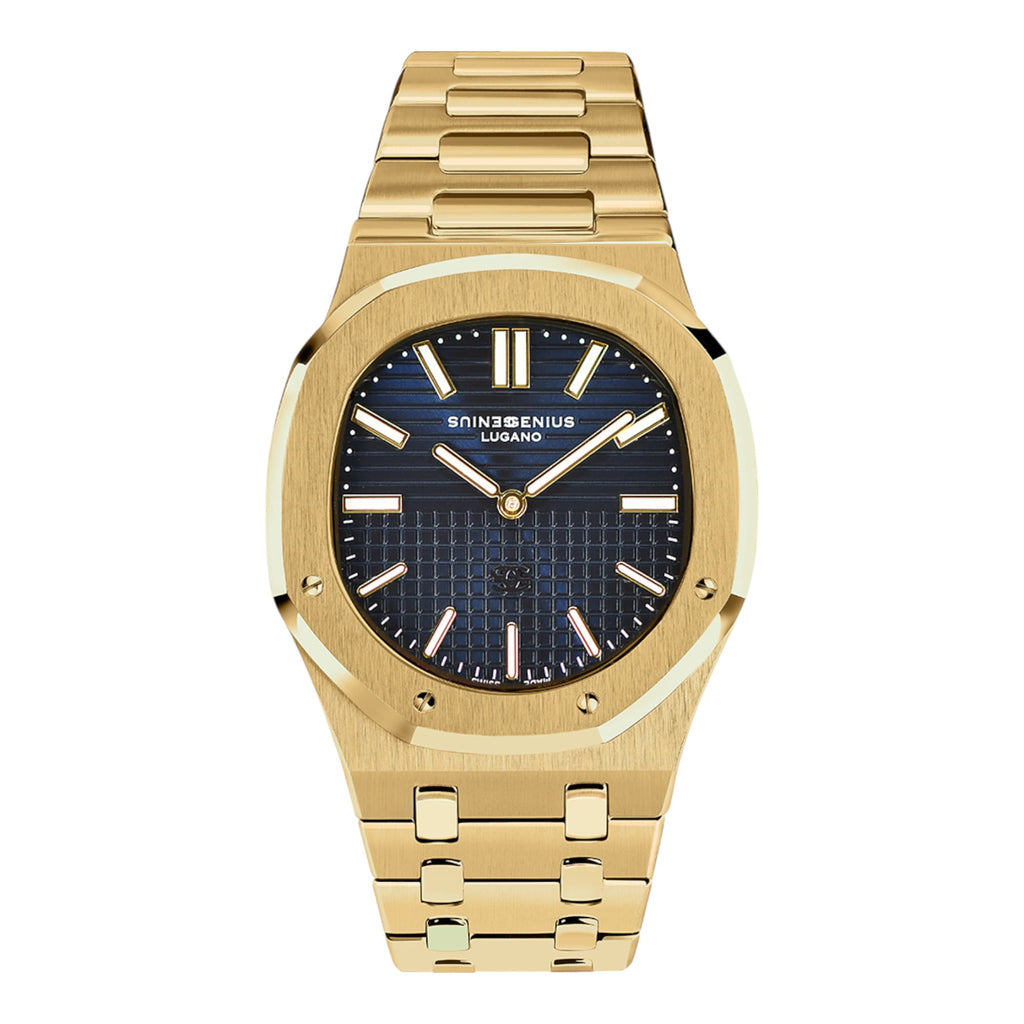 VOGTIME-MONTRES- Genie 36 - Dark blue - GGNY36BYG