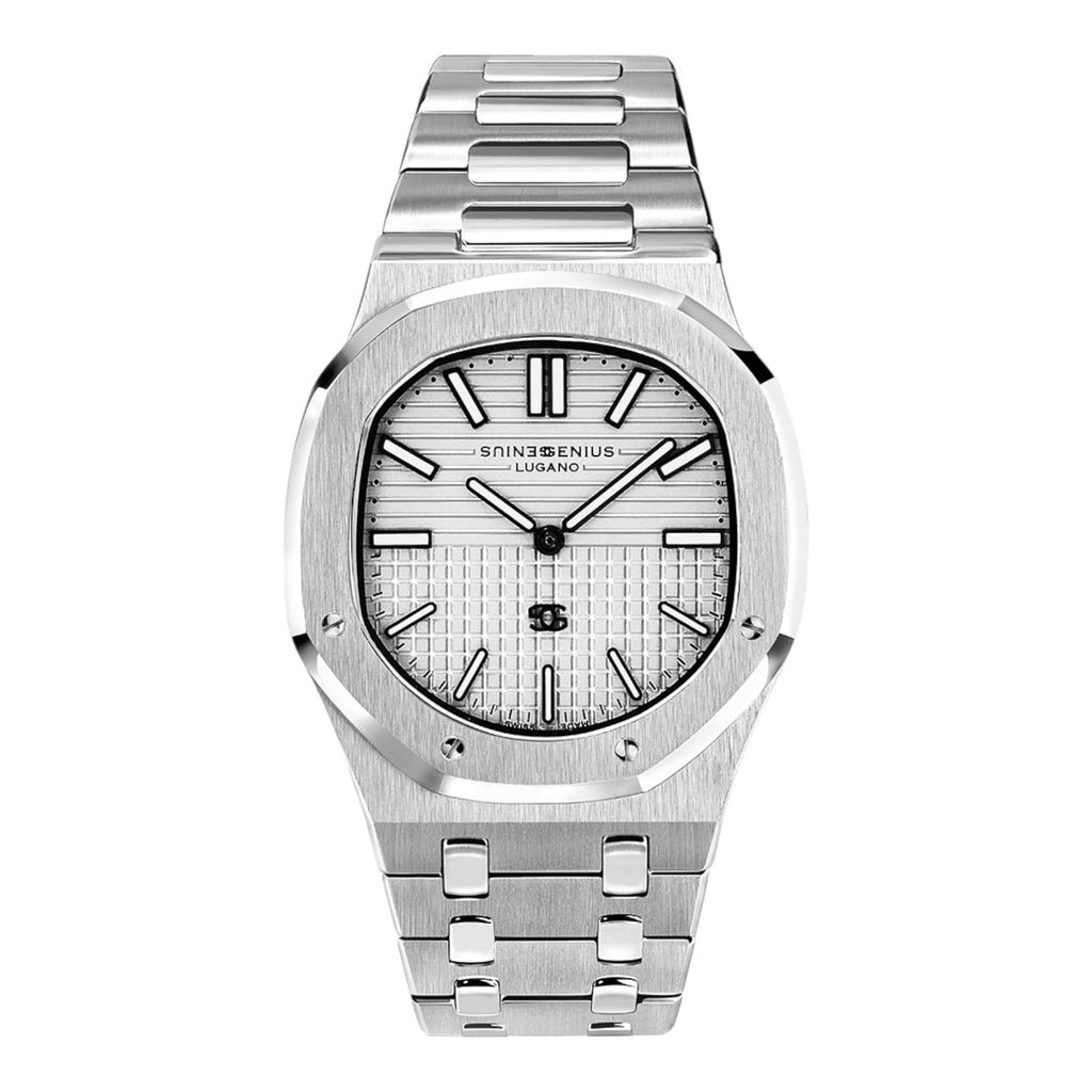 VOGTIME-MONTRES-Genie 36 - White - GGSM36BSL