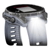 VOGTIME-MONTRES-fēnix® 8 – 43 mm, AMOLED  Sapphire, Acier Silver avec bracelet en silicone blanc - 010-02903-00