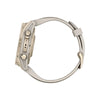 VOGTIME-MONTRES-fēnix® 8 – 43 mm, AMOLED  Sapphire, Soft Gold avec bracelet en silicone gris cendré/grès foncé - 010-02903-11