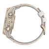 VOGTIME-MONTRES-fēnix® 8 – 43 mm, AMOLED  Sapphire, Soft Gold avec bracelet en silicone gris cendré/grès foncé - 010-02903-40