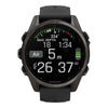VOGTIME-MONTRES-fēnix® 8 – 43 mm, AMOLED  Sapphire, Titane Carbon Gray DLC avec bracelet en silicone noir/gris galet - 010-02903-21