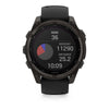 VOGTIME-MONTRES-fēnix® 8 – 47 mm, AMOLED  Sapphire, Titane Carbon Gray DLC avec bracelet en silicone noir/gris galet - 010-02904-21