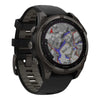 VOGTIME-MONTRES-fēnix® 8 – 47 mm, Sapphire, Titane Carbon Gray DLC avec bracelet en silicone noir/gris galet - 010-02906-11