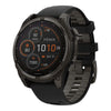 VOGTIME-MONTRES-fēnix® 8 – 47 mm, Sapphire, Titane Carbon Gray DLC avec bracelet en silicone noir/gris galet - 010-02906-11