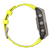VOGTIME-MONTRES-fēnix® 8 – 47 mm, Sapphire, Titanium avec bracelet en silicone jaune/graphite - 010-02906-21