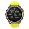 VOGTIME-MONTRES-fēnix® 8 – 47 mm, Sapphire, Titanium avec bracelet en silicone jaune/graphite - 010-02906-21