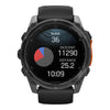 VOGTIME-MONTRES-fēnix® 8 – 51 mm, AMOLED Sapphire, Acier Gray avec bracelet en silicone noir - 010-02905-00