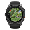 VOGTIME-MONTRES-fēnix® 8 – 51 mm, AMOLED Sapphire, Acier Gray avec bracelet en silicone noir - 010-02905-00