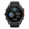 VOGTIME-MONTRES-fēnix® 8 – 51 mm, AMOLED Sapphire, Acier Gray avec bracelet en silicone noir - 010-02905-00