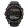 VOGTIME-MONTRES-fēnix® 8 – 51 mm, Sapphire, Titane Carbon Gray DLC avec bracelet en silicone noir/gris galet - 010-02907-11