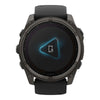 VOGTIME-MONTRES-fēnix® 8 – 51 mm, Sapphire, Titane Carbon Gray DLC avec bracelet en silicone noir/gris galet - 010-02907-11