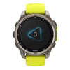 VOGTIME-MONTRES-fēnix® 8 – 51 mm, Sapphire, Titanium avec bracelet en silicone jaune/graphite - 010-02907-21