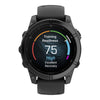 VOGTIME-MONTRES-fēnix® E – 47 mm, AMOLED  Acier Gray avec bracelet en silicone noir - 010-03025-01