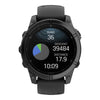 VOGTIME-MONTRES-fēnix® E – 47 mm, AMOLED  Acier Gray avec bracelet en silicone noir - 010-03025-01