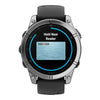 VOGTIME-MONTRES-fēnix® E – 47 mm, AMOLED  Acier Silver avec bracelet en silicone graphite - 010-03025-00