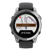 VOGTIME-MONTRES-fēnix® E – 47 mm, AMOLED  Acier Silver avec bracelet en silicone graphite - 010-03025-00
